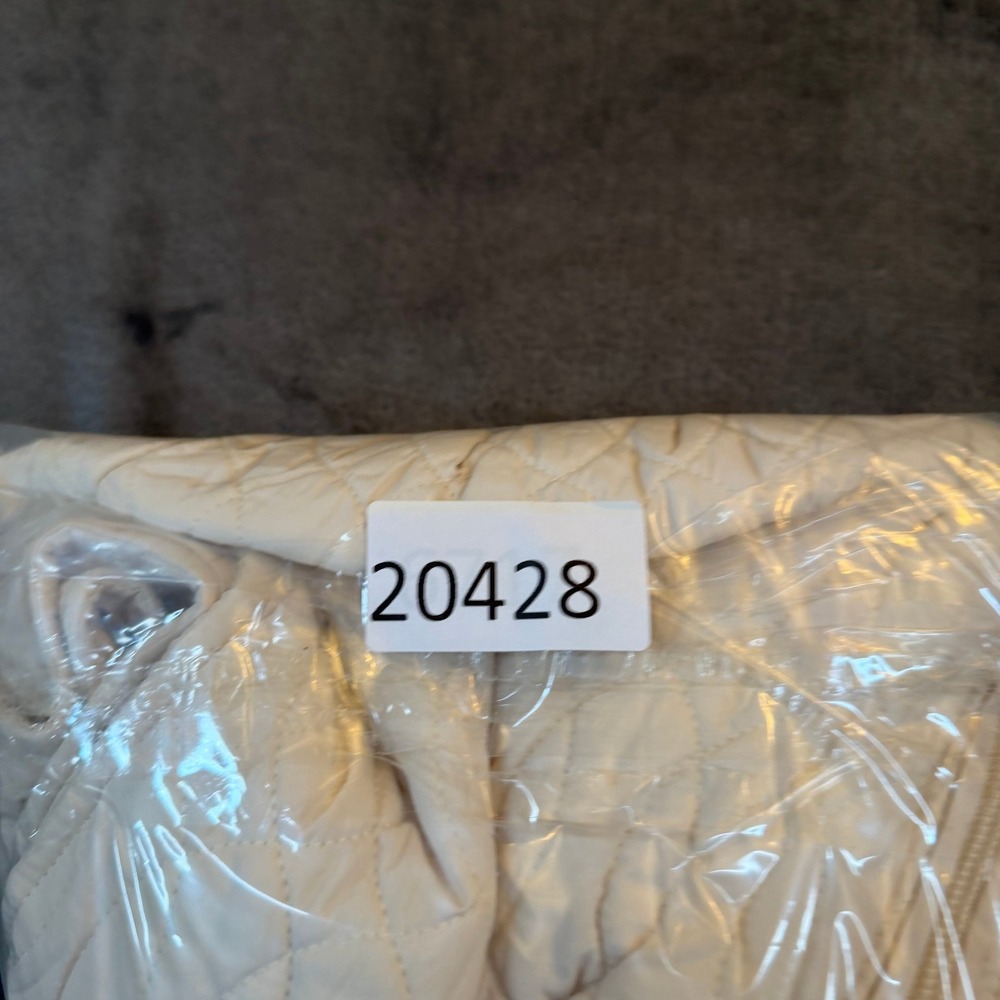 Royal Robbins Quilted Vest Womens Extra Large Cream Full Zip Pockets - Picture 9 of 9